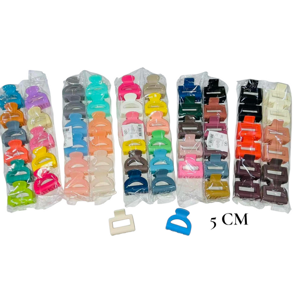 PINZAS COLORES 5CM - 12pz