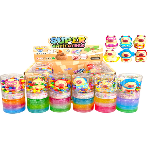 SLIME SQUICHY CAPIBARA COOL - 12pz