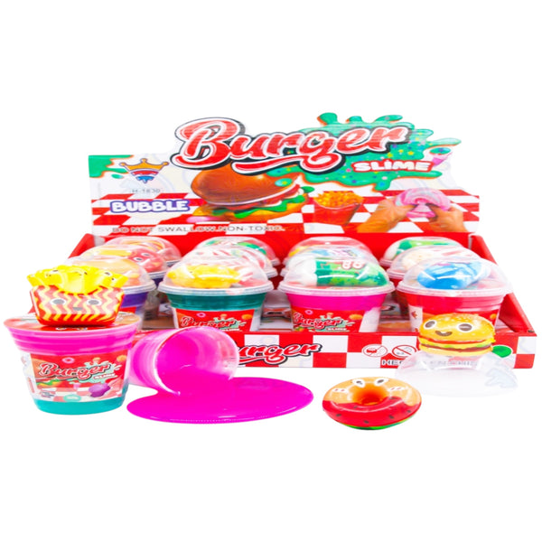 SLIME PUTTY SQUISHY COMIDA -  12Pz