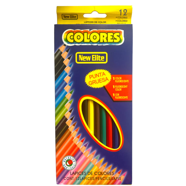 COLORES ELITE - 12pz