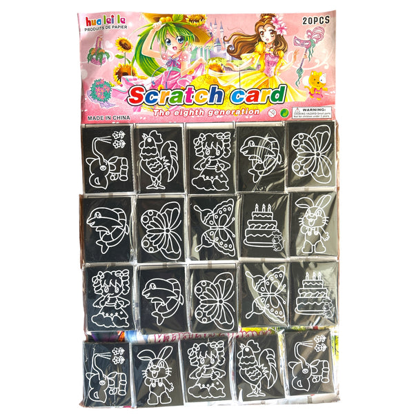 DIBUJO MAGICO HUA - 20Pz