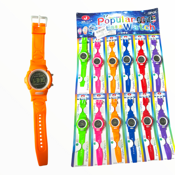 RELOJ INFANTIL - 12pz