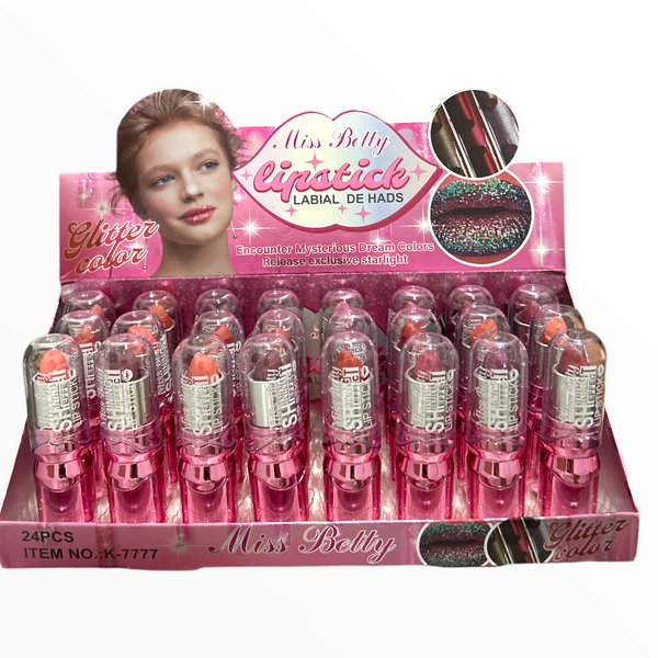 LABIAL GLITTER COLOR - 24pz