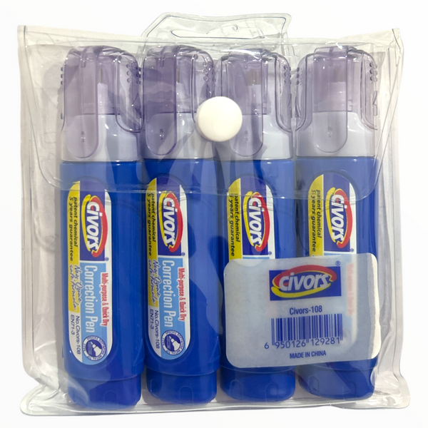 CORRECTOR CIVORS EN BOLSA - 4pz