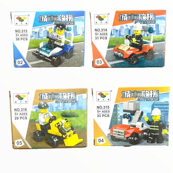 CAJITA LEGO PROFESIONES - 12pz