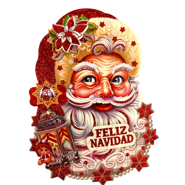 LETRERO NAVIDAD - 10pz