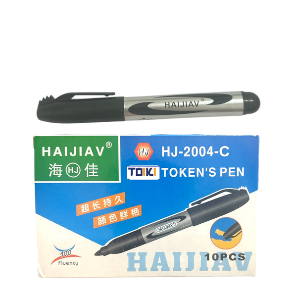 MARCADOR PERMANENTE HAIJIAV - 10pz
