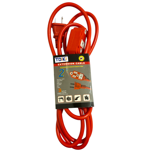 EXTENSION ELECTRICA 2MTS - 5pz
