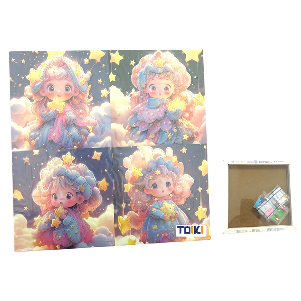 CUADRO DIAMOND PAINTING - 3pz