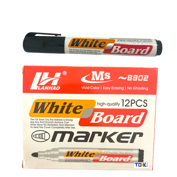 MARCDOR NEGRO P/PIZARON LH - 12pz