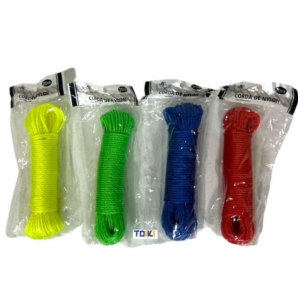 CUERDA NYLON 20mts - 12pz