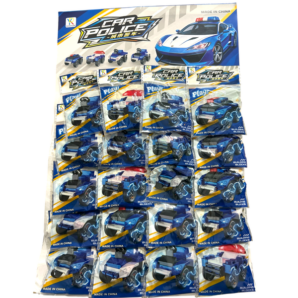 CARRO ARMABLE POLICIA - 20pz