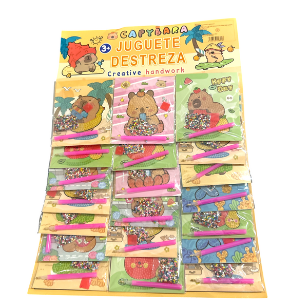 CAPIBARA DIAMOND PAINT - 12pz