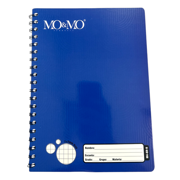 CUADERNO CUADRO GRANDE 7MM - 3pz