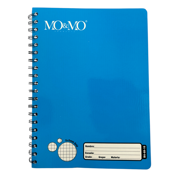 CUADERNO CUADRO CHICO 5MM - 3pz