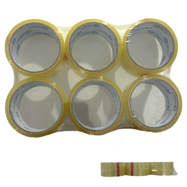 CINTA 40MTS TRANSPARENTE PARLER - 6pz