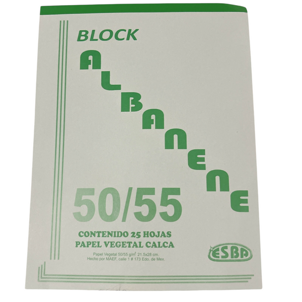 BLOCK ALBANENE 50/55 - 4pz