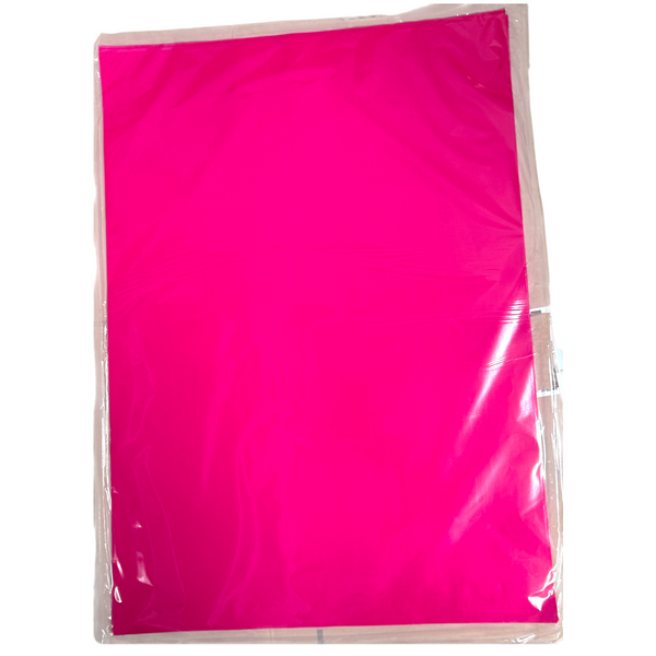 PAPEL LUSTRE ROSA MEXICANO - 25pz