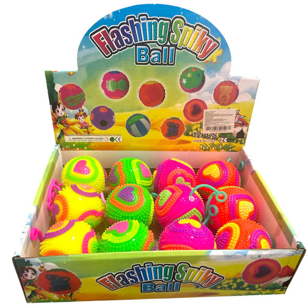 YOYO PELOTA CORAZON GDE - 12pz