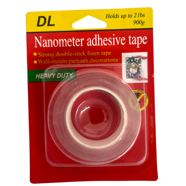 CINTA MONTAJE  TRANSPARENTE 1.5*2MM - 6pz