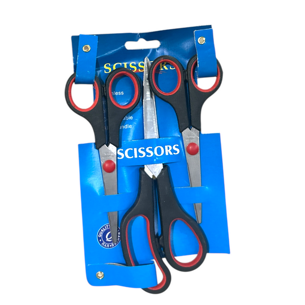 BLISTER DE 3 TIJERAS - 6pz