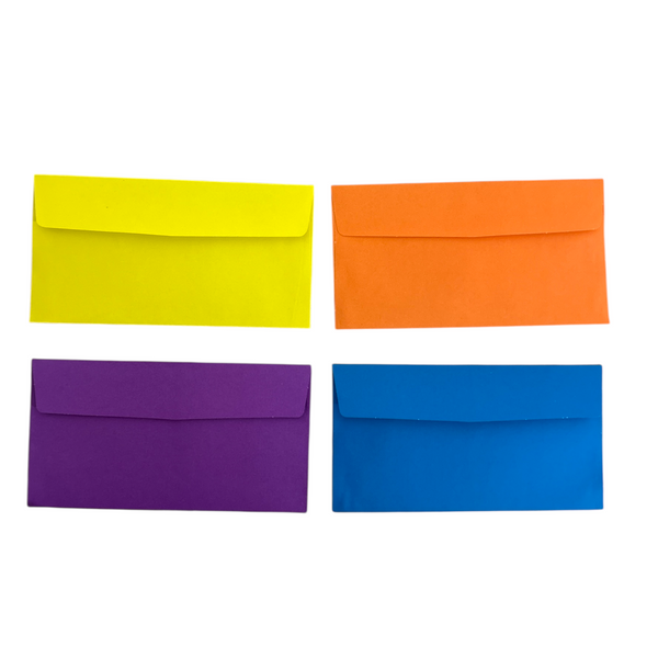 SOBRE COLOR NEON  - 100pz