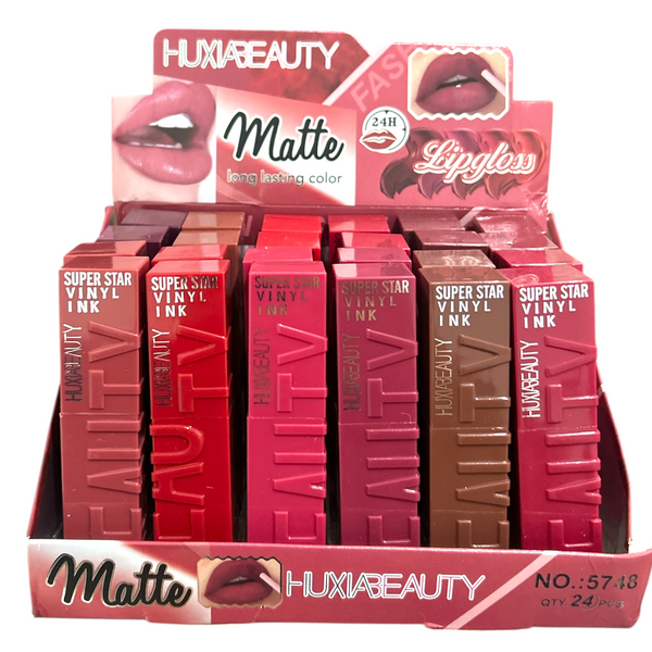 LIPGLOSS MATTE CUADRADO - 24pz