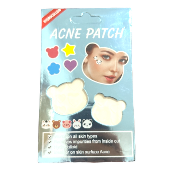 PARCHE TRANSPARENTE PARA ACNE - 12pz