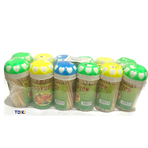 PALILLOS CORAZON  - 12pz