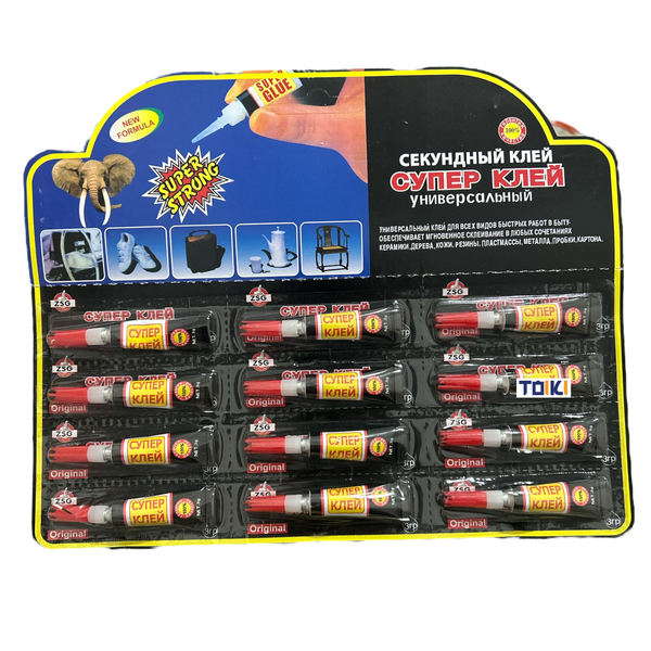 SUPER GLUE (TIPO KOLA LOKA) - 12Pz