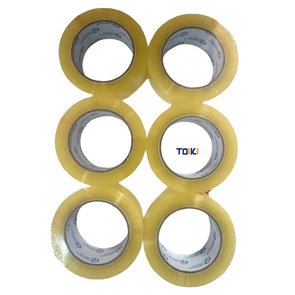 CINTA TRANSPARENTE 150MTS - 6pz