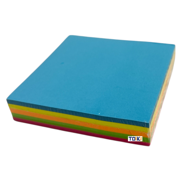 POST IT CUADRADO NEON - 12pz