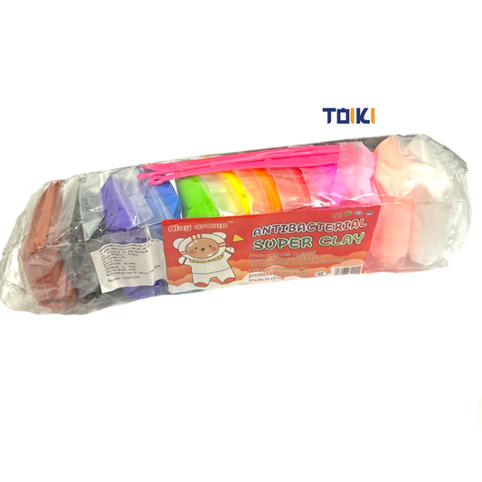 BOLIGOMA 12 COLORES CLAY CROWN - 6pz