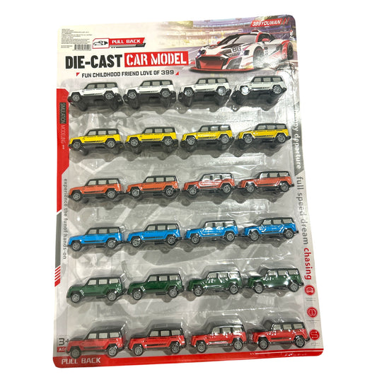 BLISTER CAMIONETA - 24pz