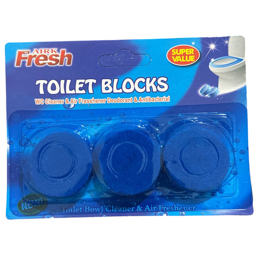 BLISTER TRIPLE PASTILLA PARA BAÑO - 6pz