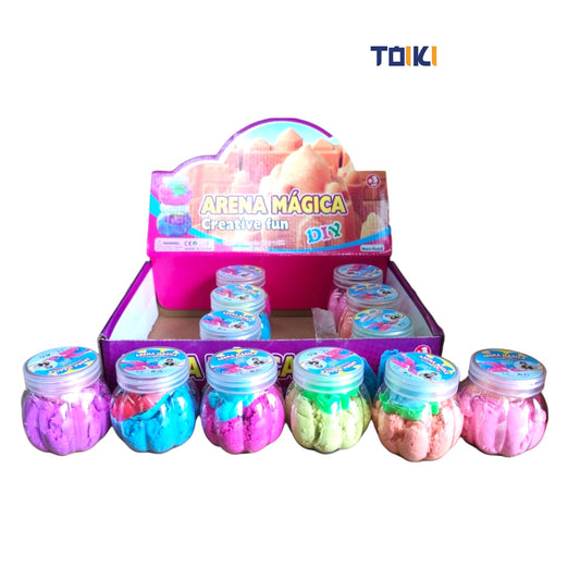 ARENA MAGICA BOTE CALABAZA - 12pz