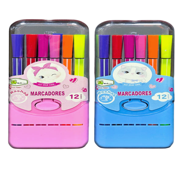 PLUMINES EN CAJITA KITTEN - 6PZ