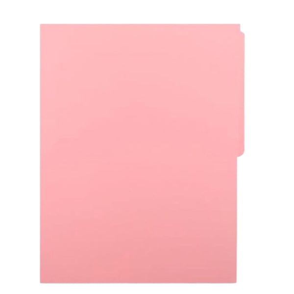 FOLDER ROSA T/CARTA - 100pz