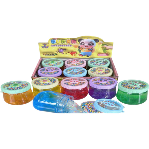 BOTE GRANDE SLIME ANIMALES - 6pz