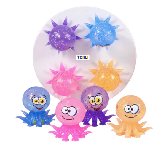 BLISTER PULPO TRANSAPARENTE - 12pz